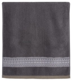 Πετσέτα Lydia Grey Nef-Nef Προσώπου 50x90cm 100% Cotton