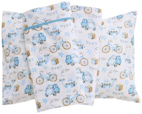 ΣΕΤ ΒΡΕΦΙΚΑ ΣΕΝΤΟΝΙΑ ΚΟΥΝΙΑΣ 130x170cm 3 ΤΕΜ. DAS BABY - BABY FUN 4918