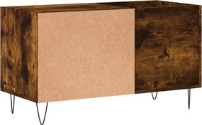 vidaXL Δισκοθήκη Καπνιστή Δρυς 85 x 38 x 48 εκ. από Επεξεργασμένο Ξύλο
