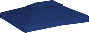 vidaXL Κάλυμμα για Κιόσκι 2 Επιπέδων Μπλε 4 x 3 μ. 310 γρ./μ²