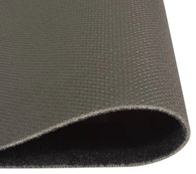 vidaXL Χαλί Κουζίνας Πλενόμενο Μαύρο Επιγραφή Καφές 60x180 εκ. Βελούδο