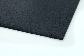 Amila Λαστιχένιο Πάτωμα BEFIT ZERO Πλακάκι 100x50cm 15mm Μαύρο (94451)