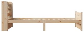 vidaXL Πλαίσιο Κρεβατιού Κεφαλάρι 75x190εκ. Μασίφ Πεύκο