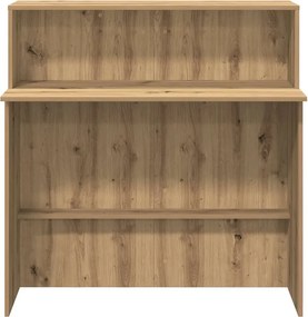 vidaXL Γραφείο υποδοχής 100x50x103,5 εκ. Επεξεργασμένο Ξύλο