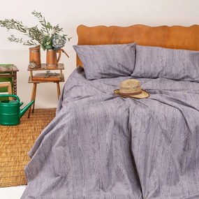 Σεντόνι Mouare Urban Line Mixology Grey Melinen Υπέρδιπλo 245x270cm 100% Cotton