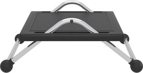 vidaXL Υποπόδιο Μαύρο 45 x 40 x 13,5 εκ.