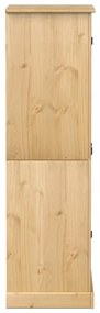 vidaXL Ντουλάπα Corona 76x50x170 εκ. από Μασίφ Ξύλο Πεύκου