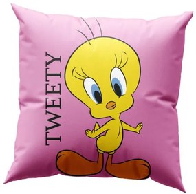 Beauty Home Μαξιλάρι με γέμιση Art 6190 Tweety 40x40 Ροζ