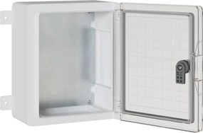 vidaXL Ντουλάπι Ελέγχου Γκρι 32 x 13 x 30 εκ ΑΒΣ Πλαστικό