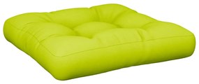 vidaXL Μαξιλάρι Παλέτας Αν. Πράσινο 58 x 58 x 10 εκ. Υφασμάτινο