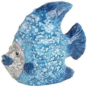 Ψάρι Διακοσμητικό 013.802539 14x5,5x12,5cm Κεραμικό Blue Κεραμικό
