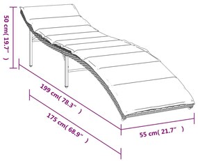 ΞΑΠΛΩΣΤΡΑ ΚΑΦΕ 55X199X50 ΕΚ. ΑΠΟ ΣΥΝΘΕΤΙΚΟ ΡΑΤΑΝ ΜΕ ΜΑΞΙΛΑΡΙ 368246