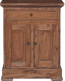 vidaXL Ντουλάπι αποθήκευσης 63 x 30 x 79 εκ Στερεό ξύλο Μαόνι