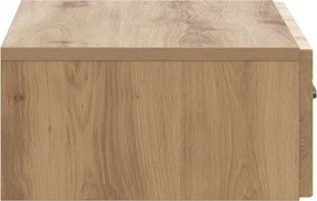 vidaXL Τραπεζάκι Τοίχου 59 x 34,5 x 17 εκ. Επεξεργασμένο Ξύλο