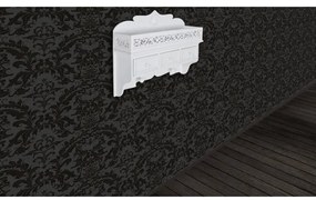vidaXL Ράφι τοίχου/Κρεμάστρα με 3 Συρτάρια + 2 Κρεμαστάρια