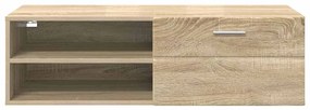 vidaXL Ντουλάπι TV Sonoma Δρυς 100.5 x 39 x 30 εκ Επεξεργασμένο ξύλο