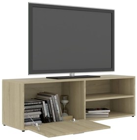 vidaXL Έπιπλο Τηλεόρασης Sonoma Δρυς 120 x 34 x 37 εκ. από Επεξ. Ξύλο