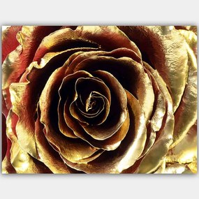 Πίνακας Καμβάς 441HPE2759 100x70cm Multi-Gold Wallity Horizontal Ξύλο, Καμβάς