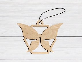 Σετ των 3 Intra απο ξύλο plywood 3mm-4mm πάχος – Διακόσμηση χειροτεχνίας στολίδι πεταλούδας 45x50 cm INTRAVECTRY-MY552809