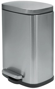 Κάδος Απορριμμάτων Μπάνιου (21.4x17.6x30) Spirella 5lt 05392.005 Akira Brushed