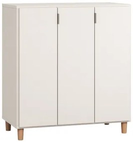 Μπουφές Simple ψηλός-Λευκό - 90.00Χ45.00Χ99.50cm