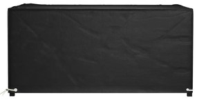 vidaXL Κάλυμμα Επίπλων Κήπου Ορθογώνιο με 8 Κρίκους 180 x 135 x 80 εκ.