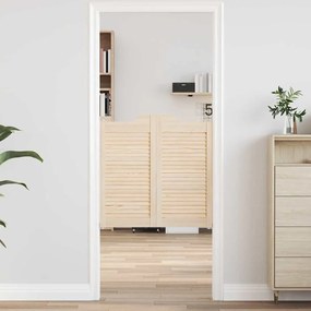 Ανοιγόμενες πόρτες περσίδες 2 ζευγών 80x80 cm μασίφ ξύλο πεύκο