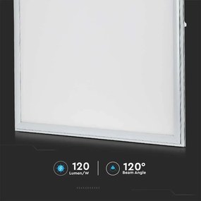 V-TAC LED panel 60×60 29W 6400K ψυχρό λευκό 137lm/W  216242