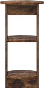vidaXL Βοηθητικό ντουλάπι Καπνιστή Δρυς 40 x 40 x 75 cm