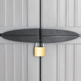 vidaXL Πλαστικό Ντουλάπι 68 x 39 x 171,5 εκ.