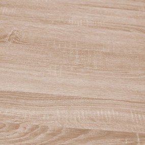Τραπέζι Τραπεζαρίας PALOMA 70 Sonoma με Μαύρα πόδια 70x70x76,5 εκ. 70x70x76.5 εκ.