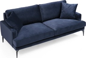 Διθέσιος Καναπές Σκούρο Μπλε GIGAS 175x90x88