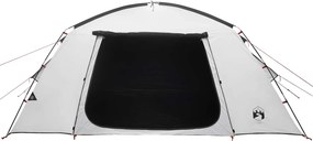 vidaXL Καταφύγιο Τέντας Λευκό Μαύρο 400 x 210 x 180 εκ Πολυεστέρας