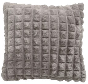 Διακοσμητικό Μαξιλάρι Fleece 40x40εκ. Throws 1359 Γκρι Das Home