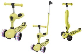 GC SCOOTER 3σε1 FUN S979H Κίτρινο