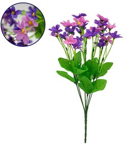 Διακοσμητικό Μπουκέτο Garden Cosmos 09088 20x20x35cm Pink-Purple GloboStar Plastic