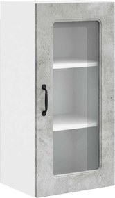 vidaXL Πάνελ πλυντηρίου πιάτων Kalmar 2 pcs Σκυρόδεμα Γκρι