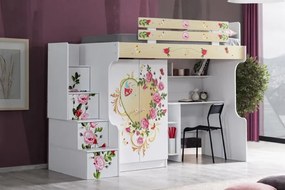 Stewehome Ντουλάπα με 2 πόρτες και γραφείο
