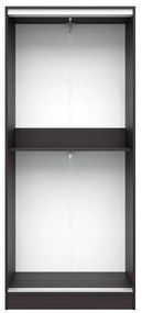 ΝΤΟΥΛΑΠΑ ΣΥΡΟΜΕΝΗ ADLER ΜΕΛΑΜΙΝΗΣ 90x45x210Yεκ. ΒΕΓΓΕ 2ΦΥΛΛΗ HM2436.02