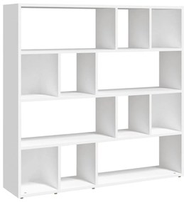 vidaXL Βιβλιοθήκη/Διαχωριστικό Χώρου Λευκό 105 x 24 x 102 εκ.