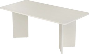 Τραπέζι Τραπεζαρίας Ξύλο Λευκό FLIRE 180x90x75