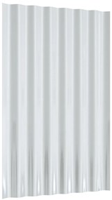 vidaXL Πάνελ Οροφής 36 τεμ. Πράσινα 60x36 εκ. Γαλβανισμένος χάλυβας