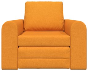 vidaXL Καναπές-Κρεβάτι 2 σε 1 Σκούρο Κίτρινο 98x71x83 εκ. Ύφασμα