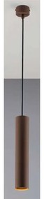 Φωτιστικό Οροφής Fluke I-FLUKE-S BRO 1xGU10 Φ5,5cm 60x200cm Rust Luce Ambiente Design Metal