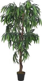 vidaXL Δέντρο Μάνγκο Τεχνητό 600 Κλαδιά Πράσινο 150 εκ.