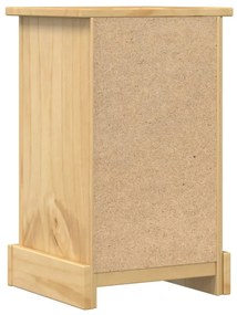 vidaXL Κομοδίνο Corona 35x32,5x58 εκ. από Μασίφ Ξύλο Πεύκου