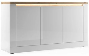 Έπιπλο Τηλεόρασης Ανθρακί Οξειδωμένο 121x43x57