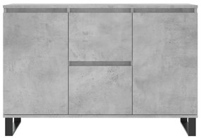 vidaXL Μπουφές Γκρι Σκυροδέματος 104x35x70 εκ. από Επεξεργασμένο Ξύλο