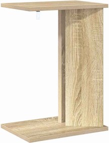 vidaXL End Table Δρύς Sonoma 35 x 25 x 50 εκ Επεξεργασμένο Ξύλο