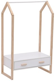 ΚΡΕΜΑΣΤΡΑ ΜΕ ΣΥΡΤΑΡΙ ΠΑΙΔΙΚH PEPE HM2492.03 ΜΕΛΑΜΙΝΗ-ΞΥΛΟ ΠΕΥΚΟΥ 80x40x125Υεκ (1 Τεμμάχια)